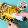 Taşınabilir Çanta Klipsleri Isı Mühürleyen Plastik Ambalaj Saklama Çantası Tutucu Mini Mühürleyen Kullanışlı Etiket Mühürleyen Gıda Aperatifler Mutfak Aletleri