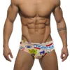 Camouflage Green Mens Swimsuit UXH Swimwear Boy's Swimming Boxer Briefs Distributor U039