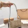 Cüzdanlar bayan pochette lüks teri omuz çantası yaz erkek yüksek kaliteli debriyaj hobo alt koltuklu çanta tuval klasik denim tasarımcı totes seyahat crossbody çanta