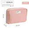 STOREY BOX STUDENT MACARON STORAGE PAG Cosmetic Handbag Document Sorting School Supplies