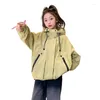 Jacken Kinder Frühling Herbst Mädchen Casual Lose Mit Kapuze Top Teen Mantel Kinder Kleidung 6 8 10 12 14 Jahre mädchen Jacke