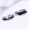 Bagues de cluster Couple Argent Couleur Epoxy Peint Baleine De Mer Profonde Bague Réglable Mode Tendance Bijoux Cadeau J120