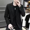 Herrenanzüge Anzugjacke Business Freizeit Koreanische Ausgabe Schlank 2023 Tragen High-End Single 2 Knöpfe Professionell XL 4XL