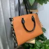 Designväska kvinnor väskor onthego stor kapacitet totes mode sac femme läder designers axel väskor kvinna handväska handtag lady shopping väska