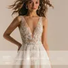 Floral One Shoulder Wedding Dresses Beading 3D Flowers Appliques Bridal Gowns Backless Buttons Vestido De 328 328