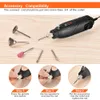 Electric Drill Goxawee Rotary Tools 12V Mini Engraver Pen Power With Dremel Slipningstillbehör 230406