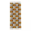 Bufandas Multistem Birds Negro Blanco Naranja Bufanda Wrap Mujeres Largo Invierno Cálido Borla Mantón Unisex Orla Kiely Scandi