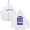 Trapstar lettre imprimer chaud lâche fermeture éclair à capuche pour hommes sweat à capuche pour femme marque de mode européenne et américaine T-shirt en coton grande taille SMLXL2XL3XL