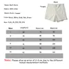 Mäns shorts herrar affärshorts sommar bomull casual sociala shorts solid andas golf tröjor man vit hemkläder rak kort byxa 230404