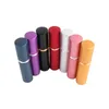 Mini atomizzatore di profumo ricaricabile portatile colorato da 5 ml di alta qualità Flacone spray in alluminio da 5 ml Bottiglie di profumo vuote
