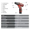 Electric Drill VVOSAI 12V Max Screwdriver Cordless Mini Wireless Power Driver DC LithiumIon Battery 38Inch 2Speed 230406
