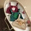 Rompers Ma Baby 018m Christmas Born Baby Romper Toddler Boys Girls Corduroy Deer Santa Jumpsuitかわいいクリスマスコスチューム衣類230406