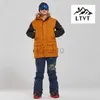 Otros artículos deportivos LTVT Marca Traje de esquí Hombres Chaquetas de snowboard + Pantalones Cálido NUEVO Abrigo de nieve Transpirable Camuflaje colorido Conjuntos de esquí masculino HKD231106