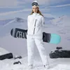 Autres articles de sport Autres articles de sport -30 degrés combinaison de Ski femmes hiver femme veste de Snowboard veste chaude imperméable pour femme tenues de Ski en plein air marque
