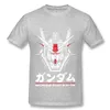 Herren T-Shirts Sommershirt RX-78 T-Shirt Baumwolle MOBILE SUIT GUNDAM Ofertas Tee