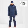 Otros artículos deportivos LTVT Marca Traje de esquí Hombres Chaquetas de snowboard + Pantalones Cálido NUEVO Abrigo de nieve Transpirable Camuflaje colorido Conjuntos de esquí masculino HKD231106