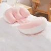 マタニティ枕多機能純粋な綿の睡眠サポート妊婦のためのU字型色マッチング妊娠サイドスリーパーウエストピロール231106