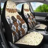 Car Seat Covers Poodle 16 Pack Of 2 Universal Front Protective Cover