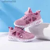 Tênis crianças malha sapatos casuais menina tênis crianças verão calçados esportivos crianças sapatos para menina sapatos leves bonito rosa sapatos planos outonol231106