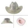 Bérets chapeau de Cowboy pour guirlandes d'extérieur femme coupe-vent modèle spectacle