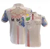F1レーシングポロシャツサマーチームTシャツカスタマイズ