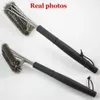 BBQ Tools Tillbehör 18 tum Grill Rengöring Brush BBQ Tool Grill Brush 3 Rostfritt stålborstar i 1 Cleanin BBQ Tillbehör Bästa renare grill