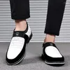 Dress Shoes Men Business Slip On Party Comfortable PU Leather For Man Wedding Plus Size 38-52