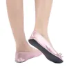 Платье обуви женская обувь квартиры Портативная складка Balleerina Flat Shoes Cllop Up Складная балет за вечеринкой для свадебной вечеринки для свадебной вечеринки 230404