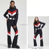 Other Sporting Goods Winter New Ski Suits Women Thickening One-piece Windproof Snowboarding Snow Sets Waterproof Outdoor Sports Skiing Jumpsuits HKD231106