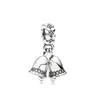 Luxury Designer Charms Jewelry S925 Sterling Silver Magic Glaze Angel Wings Pacifier Bear Pumpkin Car Beaded DIY beads