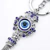 Keychains Bancos Licha Creative Evil Eye Keychain Handcraft Titular Bom sorte Devil Blue Eyes Car Saco Pingente Droga Droga AM0GR