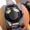 Часы Мужские часы Сапфировое зеркало Автоматические механические часы 1:1 Ремешок из нержавеющей стали 904L Водонепроницаемые дизайнерские наручные часы Montre De Luxe Black Poker Dropshipping
