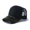 Berretti da camionista mimetici da addestramento militare Cappelli da sole estivi Cappello da baseball Cappello a rete