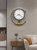Zegary ścienne akrylowy duży zegar nowoczesny mechanizm designu luksusowy moda nordycka kreatywna salon reloJ de pared home dekoracje domowe