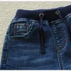 Jeans jeans jeans klassiek katoenontwerp kinder jeans lente en herfst vrije tijd elastische taille broek 2 tot 14 jaar oud 230406