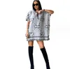 Women's casual dress 2023 new fashion hooded woolen jacket luxury brand women's dress