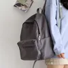 Sac à dos mode Harajuku mignon femmes collège étanche école sacs à dos pour adolescents femme couleur unie sacs de voyage coréen