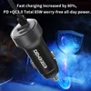 ESEEKGO PD-C22 PD+QC3.0 Car Charger Mini Portable USB Charger with Type-C Port Universal 5V/3A Adapter for Samsung Huawei Xiaomi Cellphones in Retail Box