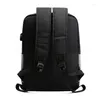 Backpack 15.6 '' Laptop Men Casual College Heren Schoolbag Hoogwaardige reisbedrijf Bagpack Backbag Rucksack