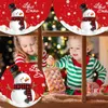 Décorations de Noël Christmas Snowman Flag Banner Joyeux Noël Décorations pour la maison 2023 Ornement de fête de Noël Natal Cadeaux Nouvel An 2023 R231106