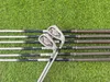 Clubs Gloednieuwe Honma BeZEAL 535 volledige set Honma BeZEAL 535 golfclubs Driver Fairway Woods IJzers Putter R / SRFlex Grafiet Shaft met hij