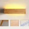 Duvar lambası LED Sconce İç Mekan Işıkları Ev Modern Bar Ayna Işık Luminarias de İç Ahşap Lambalar Çatı Aydınlatma