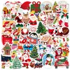 DHL Vacanze di Natale Fai da te Adesivo Lotto Poster Graffiti Skateboard Snowboard Laptop Bagagli Moto Bike Home Decal Regali per i bambini 25 pz / lotto 50 pz / lotto