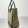 2023-Designer strandtassen Dagelijkse tas Klassieke patchwork canvas damesschoudertassen Big shopper met hoge capaciteit