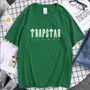 メンズ Tシャツ Tシャツ 2022 Trapstar Tシャツデザイナー男性女性ヒップホップトッププリント Tシャツ夏のファッション黒スポーツウェア Br Dhd8U