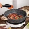 Pannen Maifanshi non-stick dubbele oor koekenpan speciale steak en pannenkoek voor keuken multifunctionele kookpot