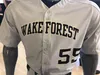 Wake Forest Baseball Jersey NCAA College Josh Hartle Hawke Adam Cecere Sean Sullivan Reed Mascolo Rhett Lowder Kurtz Bennett Wilken Johnson Chris Katz Sheets