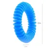 Nouveau bracelet anti-moustique anti-insectes antiparasitaire repousser le bracelet anti-insectes Mozzie garder les insectes à l'écart pour les enfants adultes mélanger les couleurs en gros