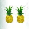 Parti dekorasyonu 2 adet hayat benzeri meyveler yapayes para po prop süslemeleri model dekorasyon simülasyon ananas