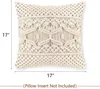 Cuscino 2023 Boho Cover 45x45cm Copriletto in cotone ricamato Custodia decorativa per divano letto Sedia Home Decor